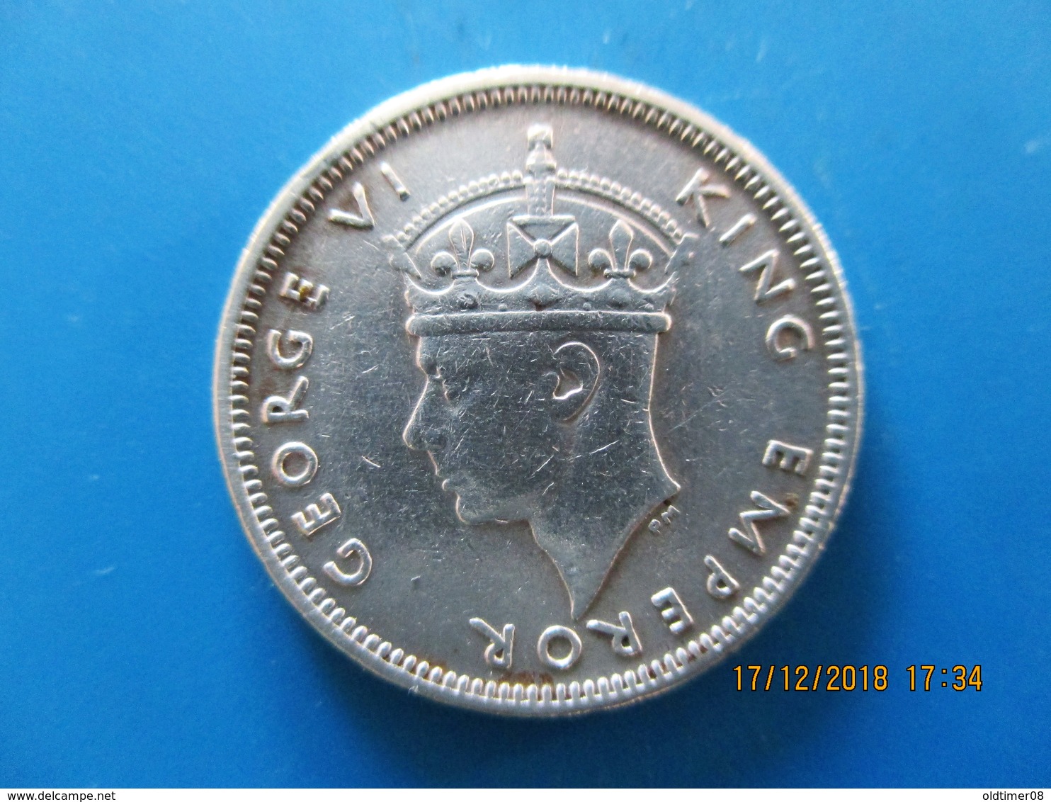 Maurice, Georges VI, 1/4 Rupee 1938, TTB+ - Mauritius