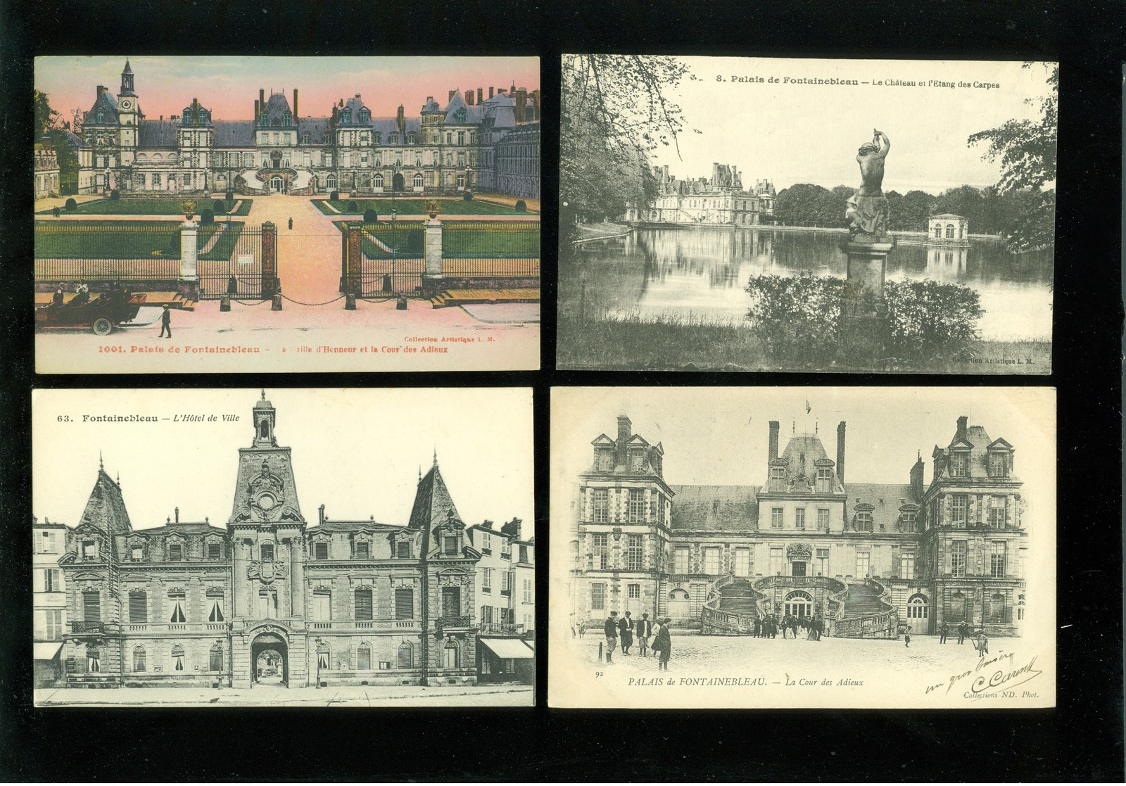 Lot De 60 Cartes Postales De France Seine Et Marne Fontainebleau  Lot Van 60 Postkaarten Van Frankrijk ( 77 ) - 60 Scans - 5 - 99 Cartes