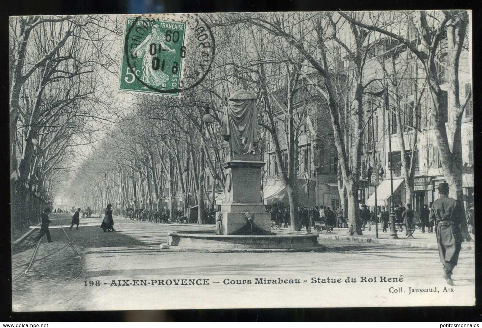 13 AIX EN PROVENCE Cours Mirabeau 1909 (17) - Aix En Provence