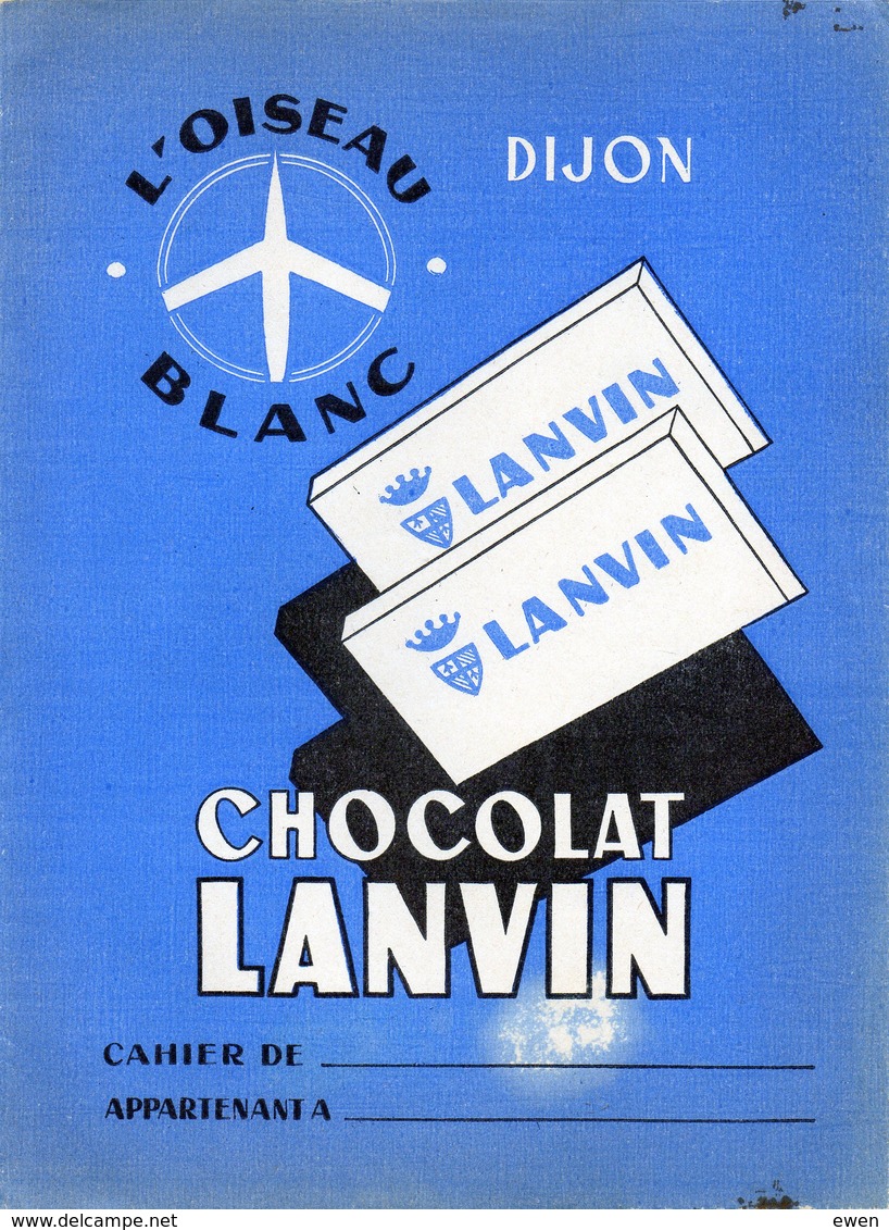 Protège Cahier. Chocolat Lanvin. - Omslagen Van Boeken