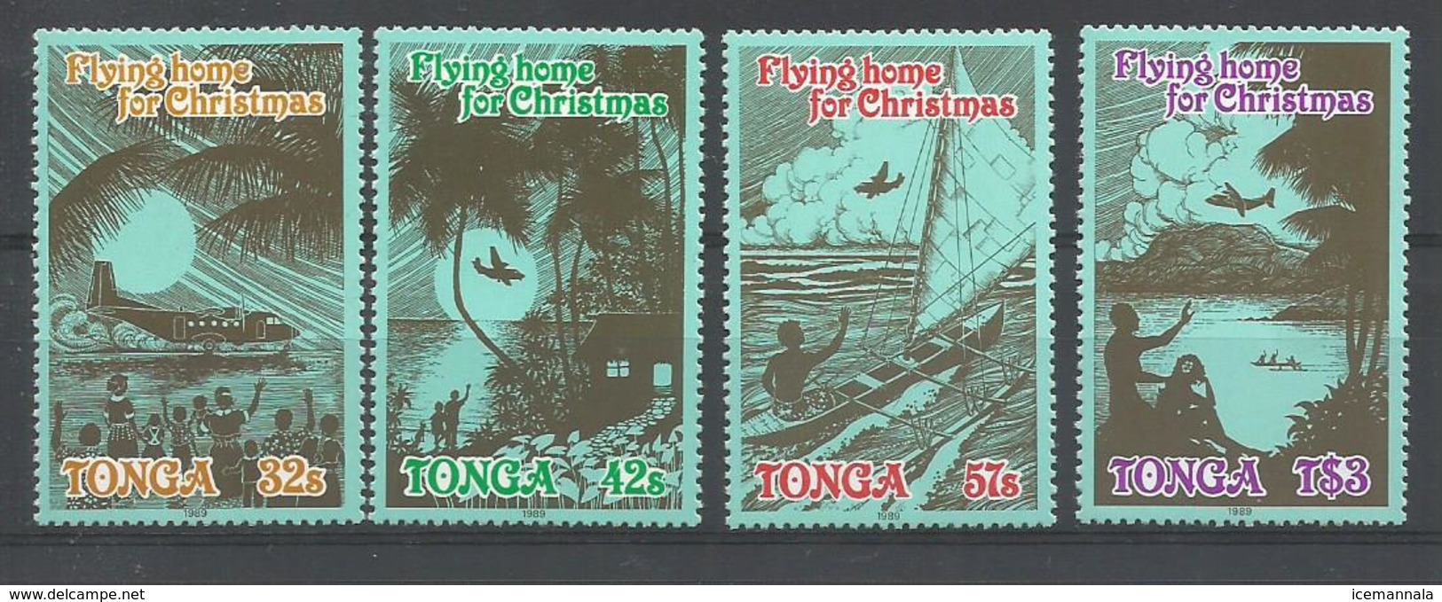 TONGA YVERT  755/58   MNH  ** - Tonga (1970-...)