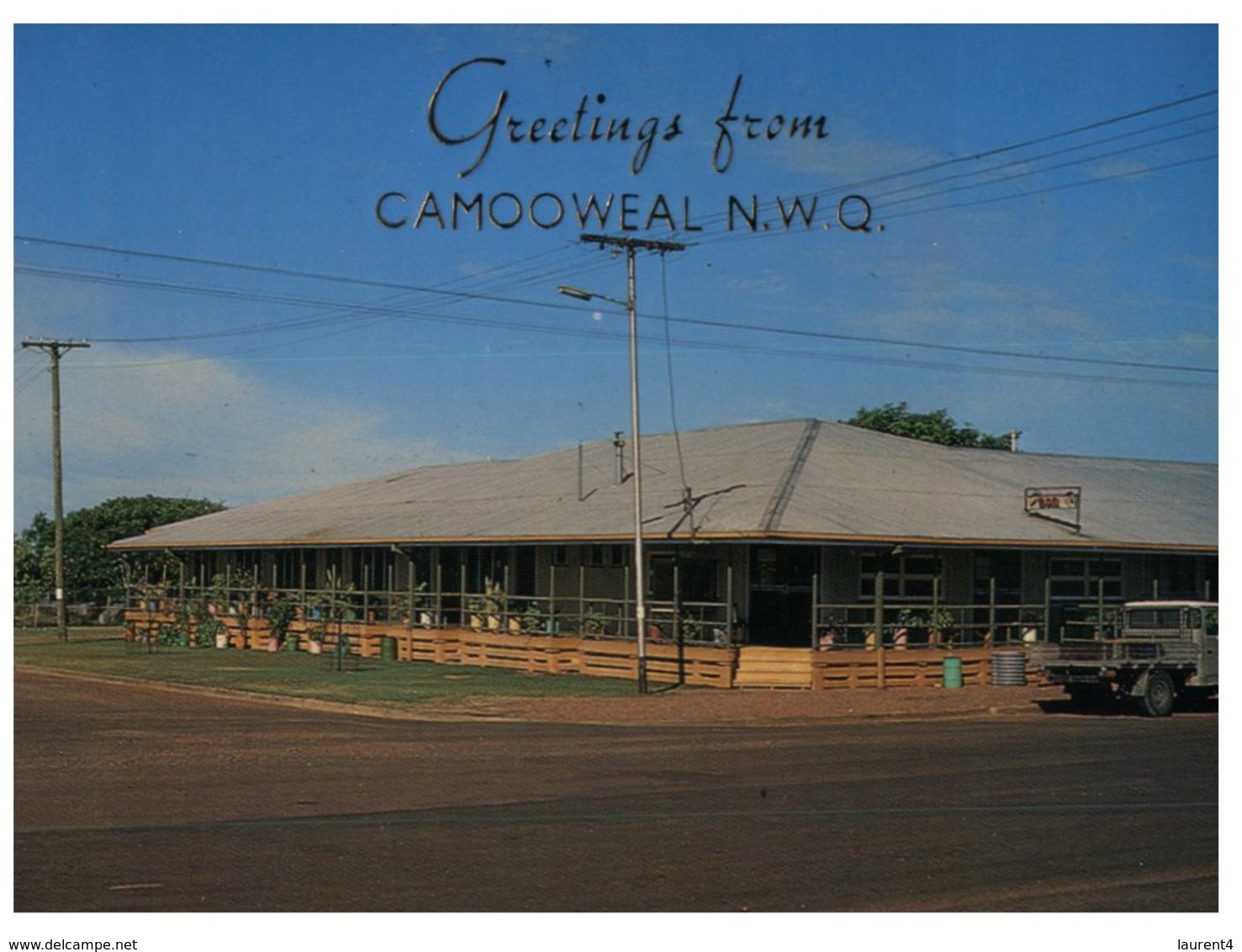 (1222) Australia - QLD - Cammoweal Post Office Hotel - Far North Queensland