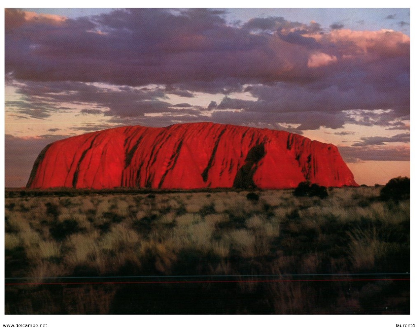 (1222) Australia - NT - Uluru (aka Ayers Rock) - Uluru & The Olgas