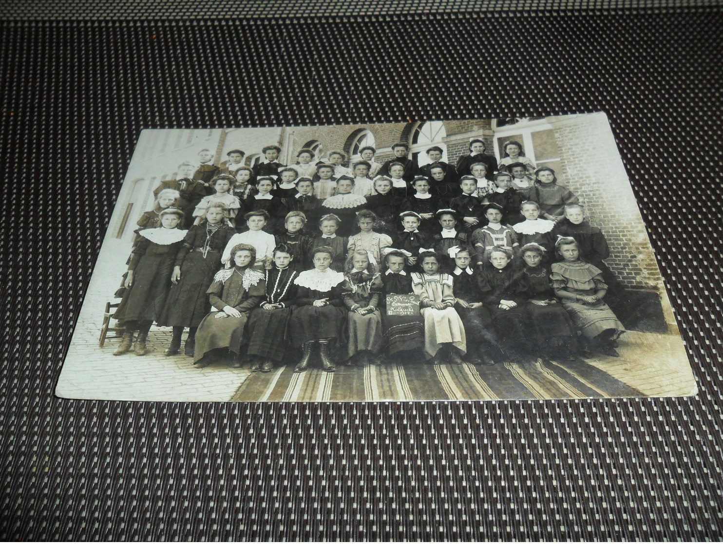Kieldrecht   Carte Photo  Fotokaart  S. S.  V. De Paul  Externat  II - 1908  ( Niet Verstuurd ) - Beveren-Waas