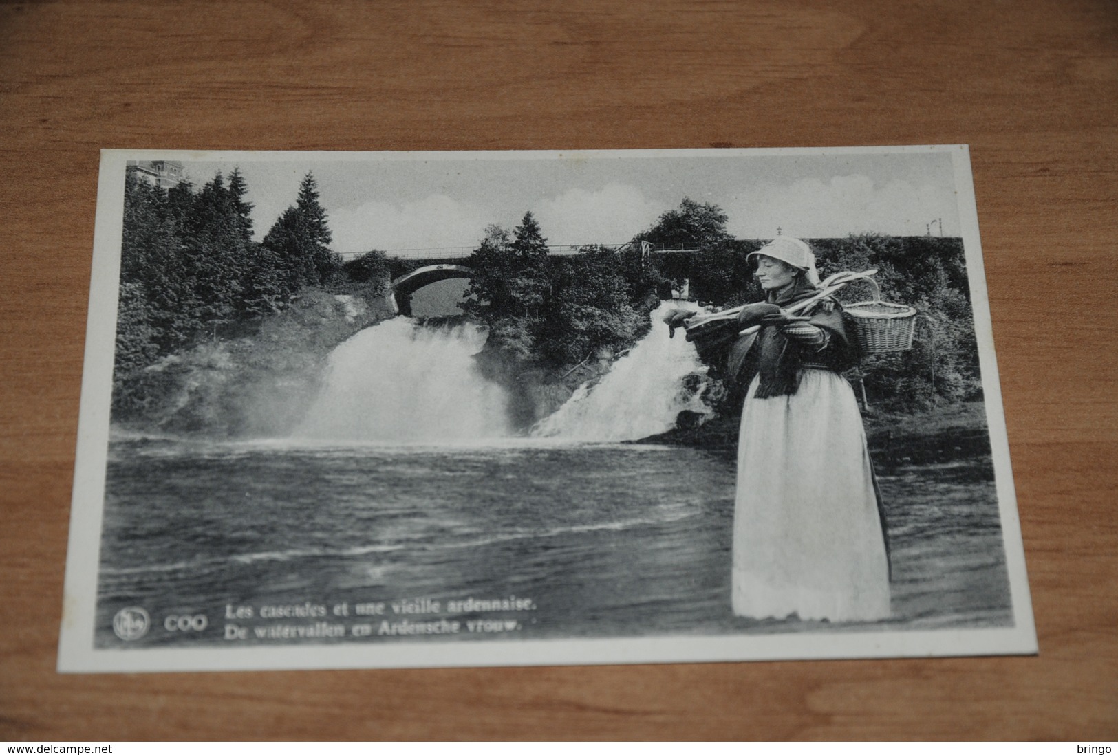 6741- COO, LES CASCADES ET UNE VIEILLE ARDENNAISE - Stavelot