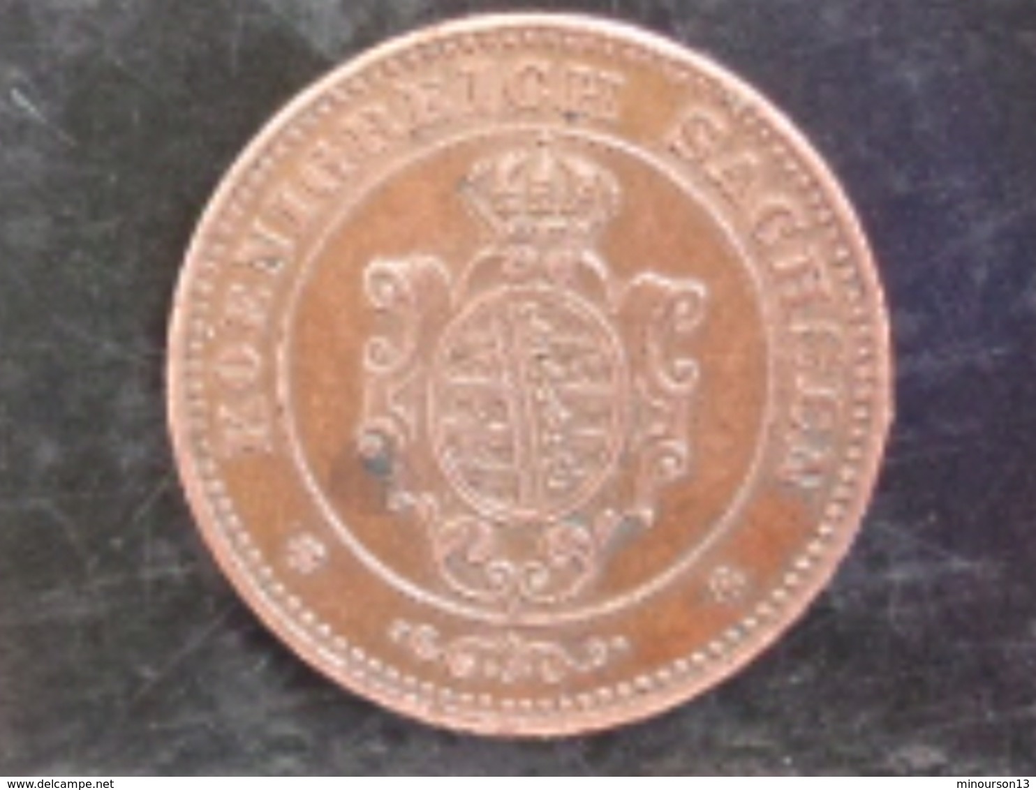 SPLENDIDE 1 PFENNIG SAXE 1868 B - Monedas Pequeñas & Otras Subdivisiones