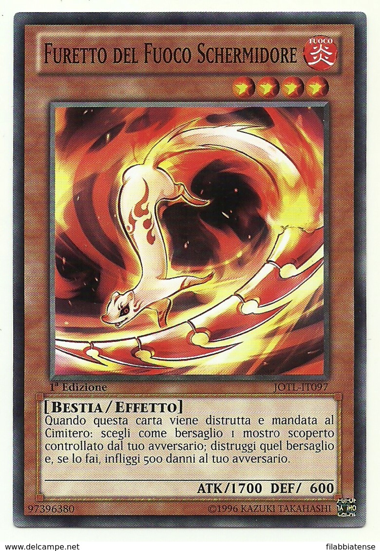 Yu-Gi-Oh - Furetto Del Fuoco Schermidore   ++++++++ - Yu-Gi-Oh