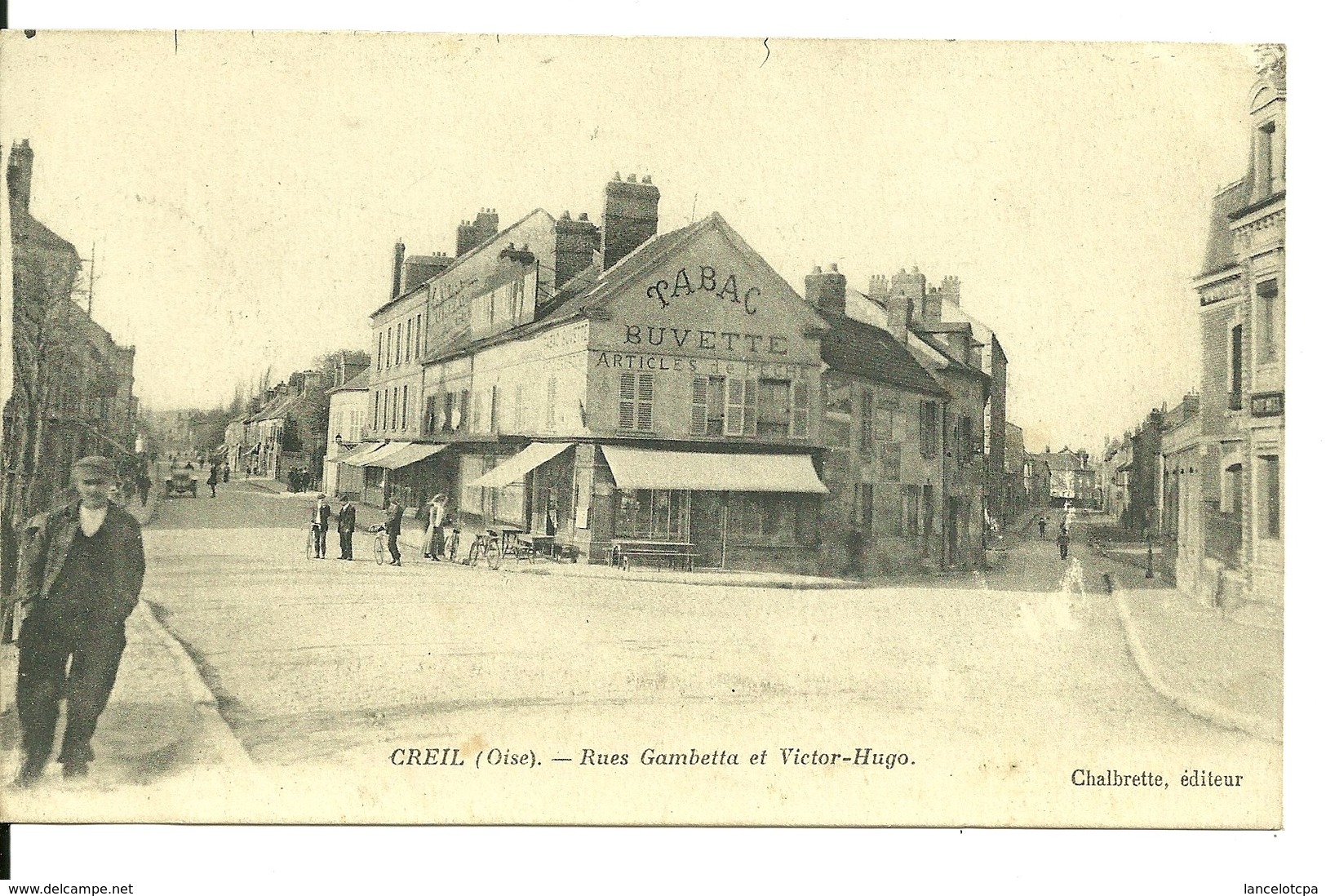 60 - CREIL / RUES GAMBETTA ET VICTOR HUGO - Creil