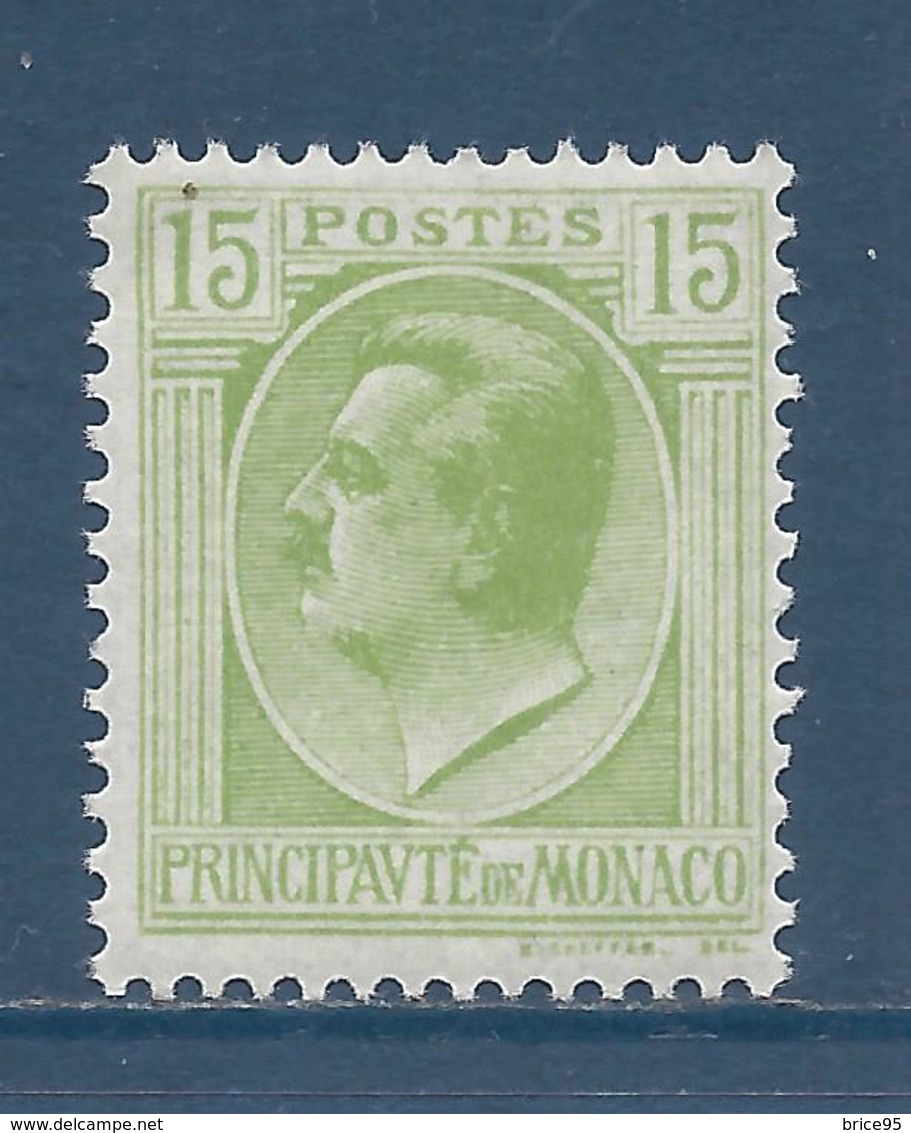 Monaco - YT N° 77 - Neuf Sans Charnière - 1924 à 1933 - Neufs