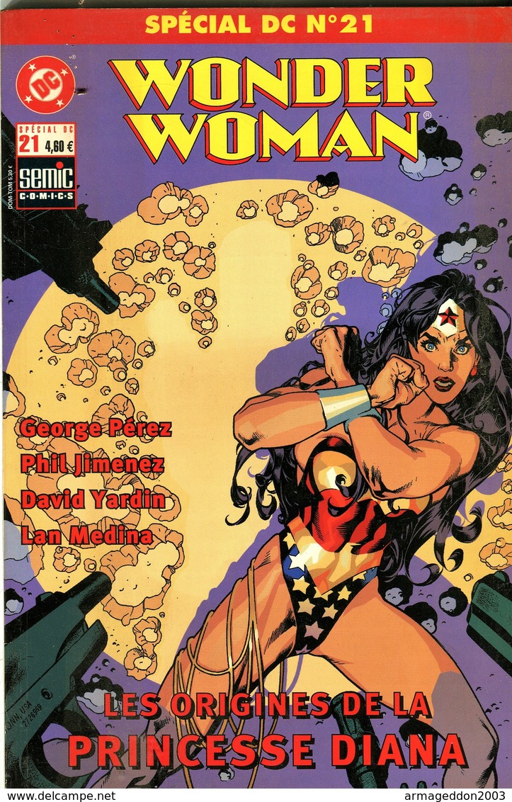 BD COMICS WONDER WOMEN SEMIC COMICS / SPECIAL DC N°21 / 2003 - Lug & Semic