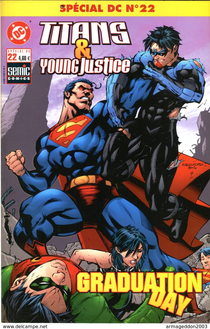 BD COMICS TITANS ET YOUNG JUSTICE SEMIC COMICS / SPECIAL DC N°22 / 2004 - Titans