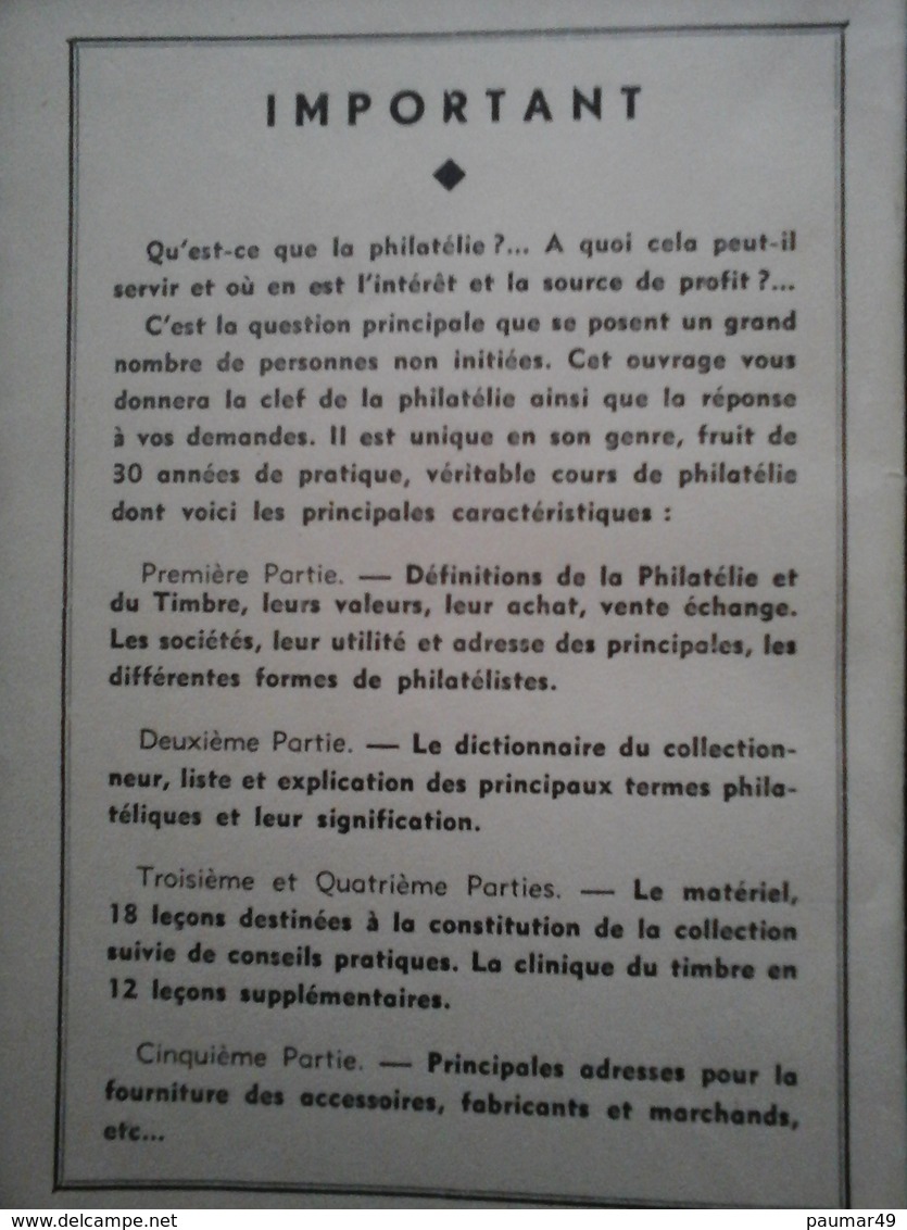 LE TIMBRE POSTE - L'apprenti Collectionneur 120 Pages - Autres & Non Classés