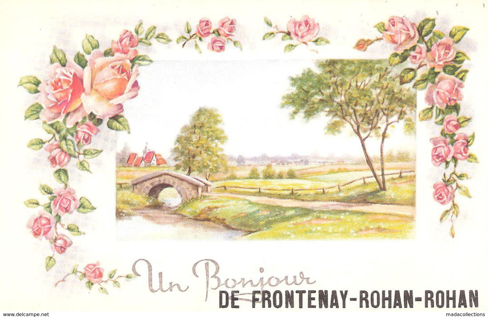 FRONTENAY-ROHAN-ROHAN   (79 - Deux Sèvres) Un Bonjour - Frontenay-Rohan-Rohan