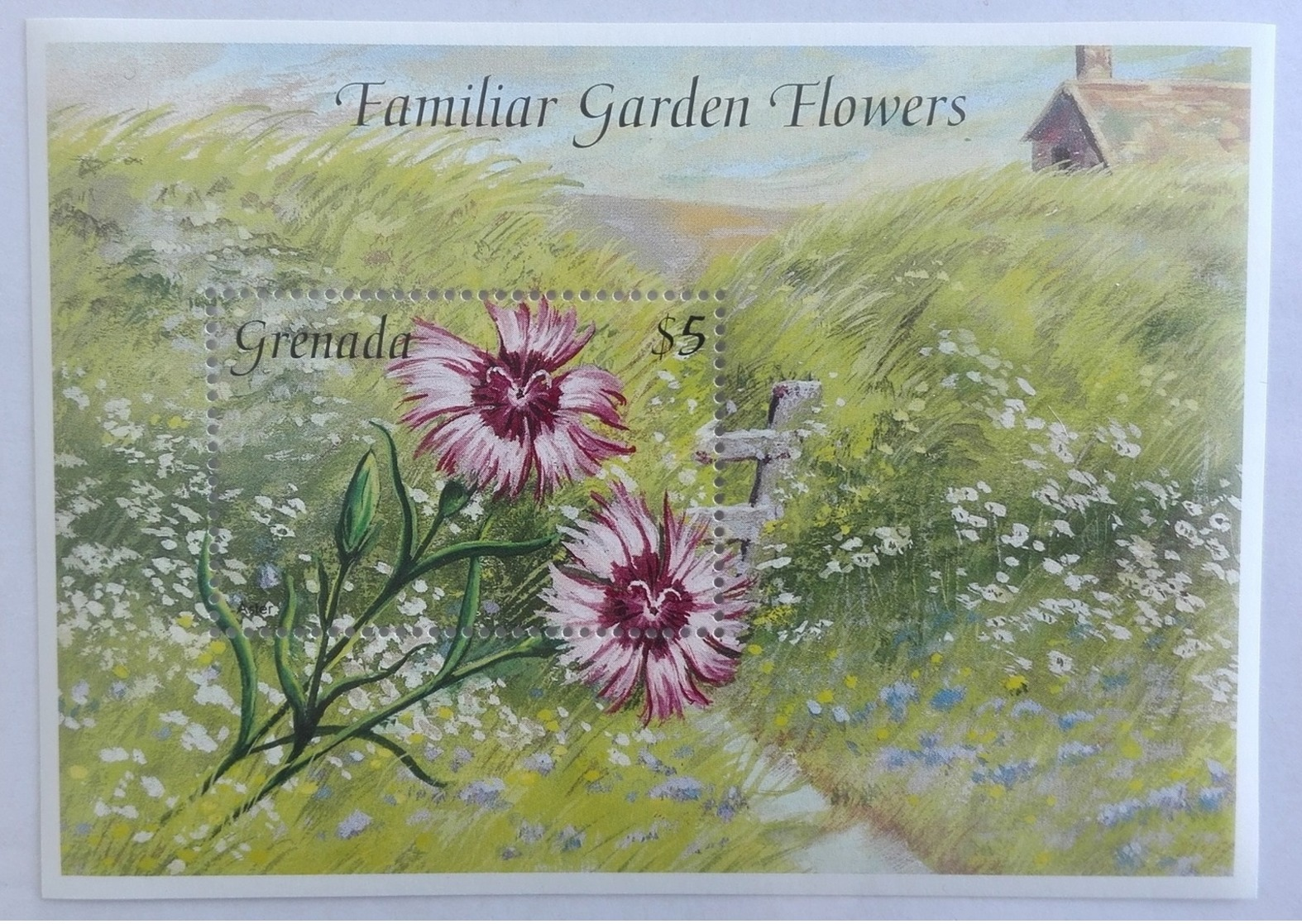 Grenada 1996** Bl.435. Familiar Garden Flowers MNH [7;50] - Sonstige & Ohne Zuordnung