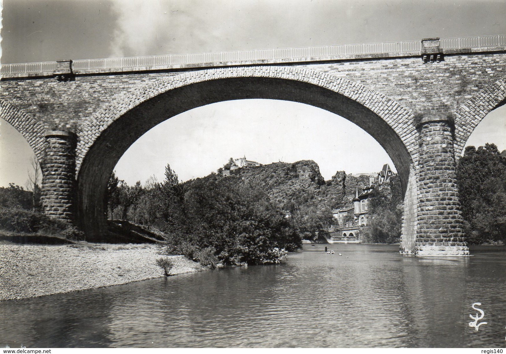 AMBIALET (Tarn)  Le Moulin Et Le Prieuré Vus Par Dessous Le Pont Routier - Other & Unclassified