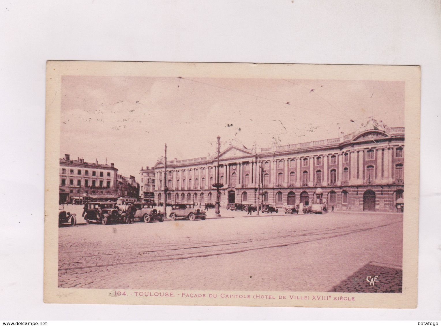 CPA    DPT 31 TOULOUSE,  FACADE DU CAPITOLE - Toulouse