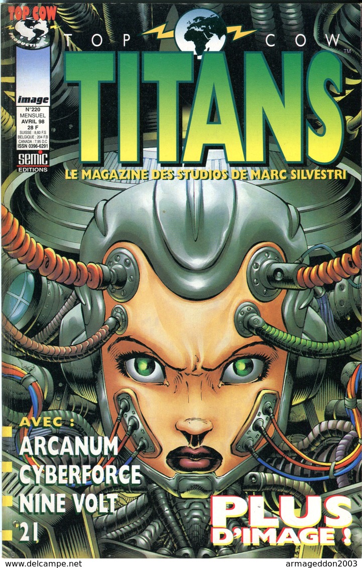 BD Comics SEMIC EDITION TITANS N° 220 / 1998 - Titans