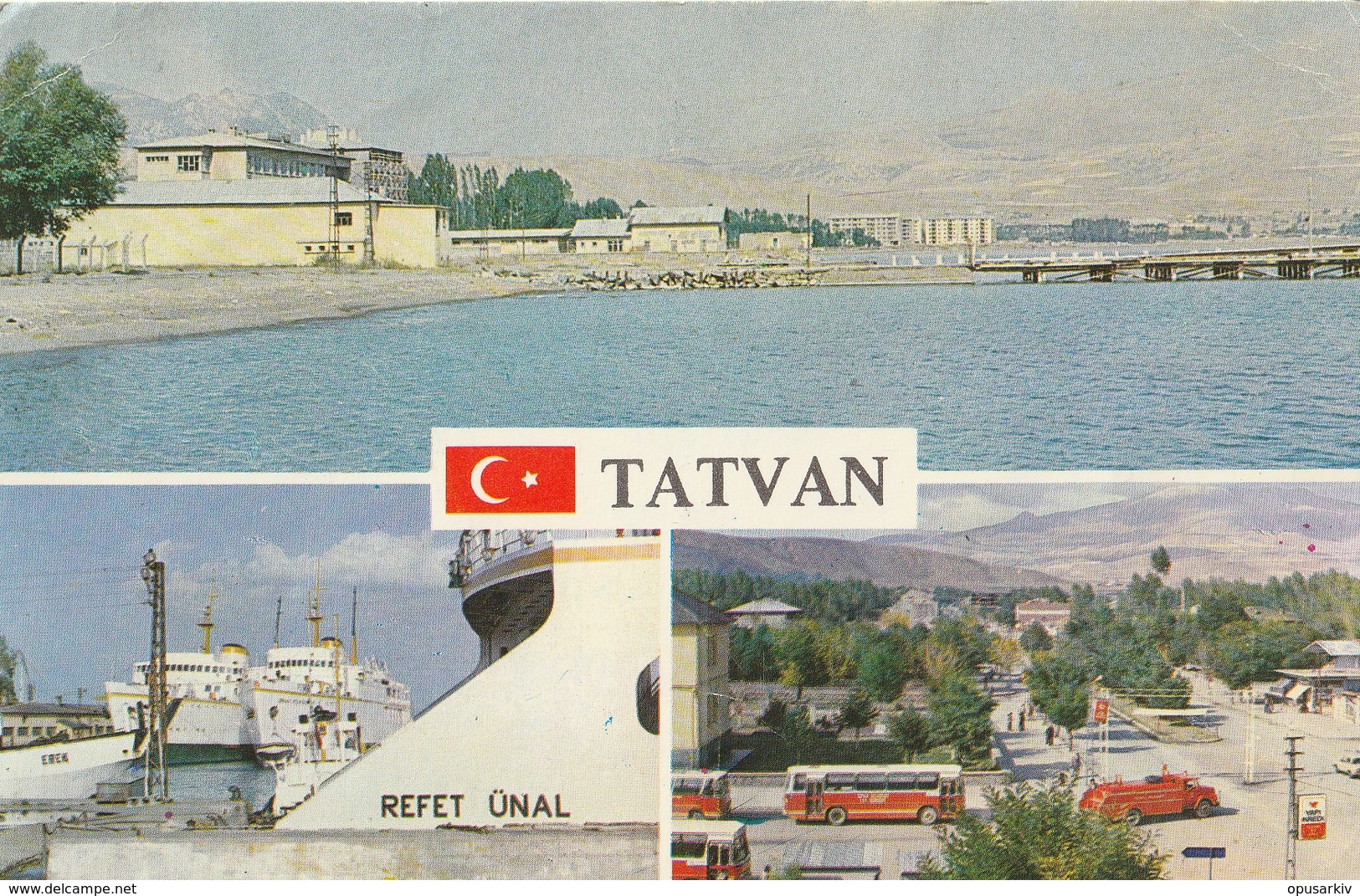 Turkey / Bitlis / Tatvan - 1960/70: Government House And City Hall Square - Turquie