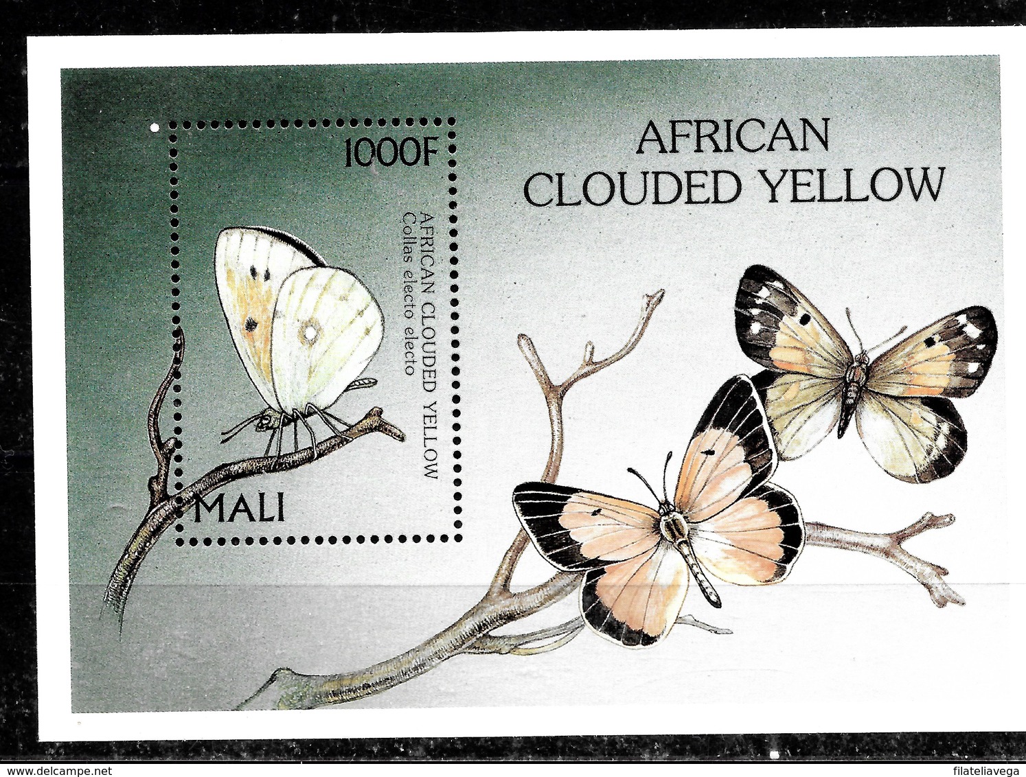 Hoja Bloque De Mali Nº Yvert HB-81 ** MARIPOSAS (BUTTERFLIES) - Malí (1959-...)