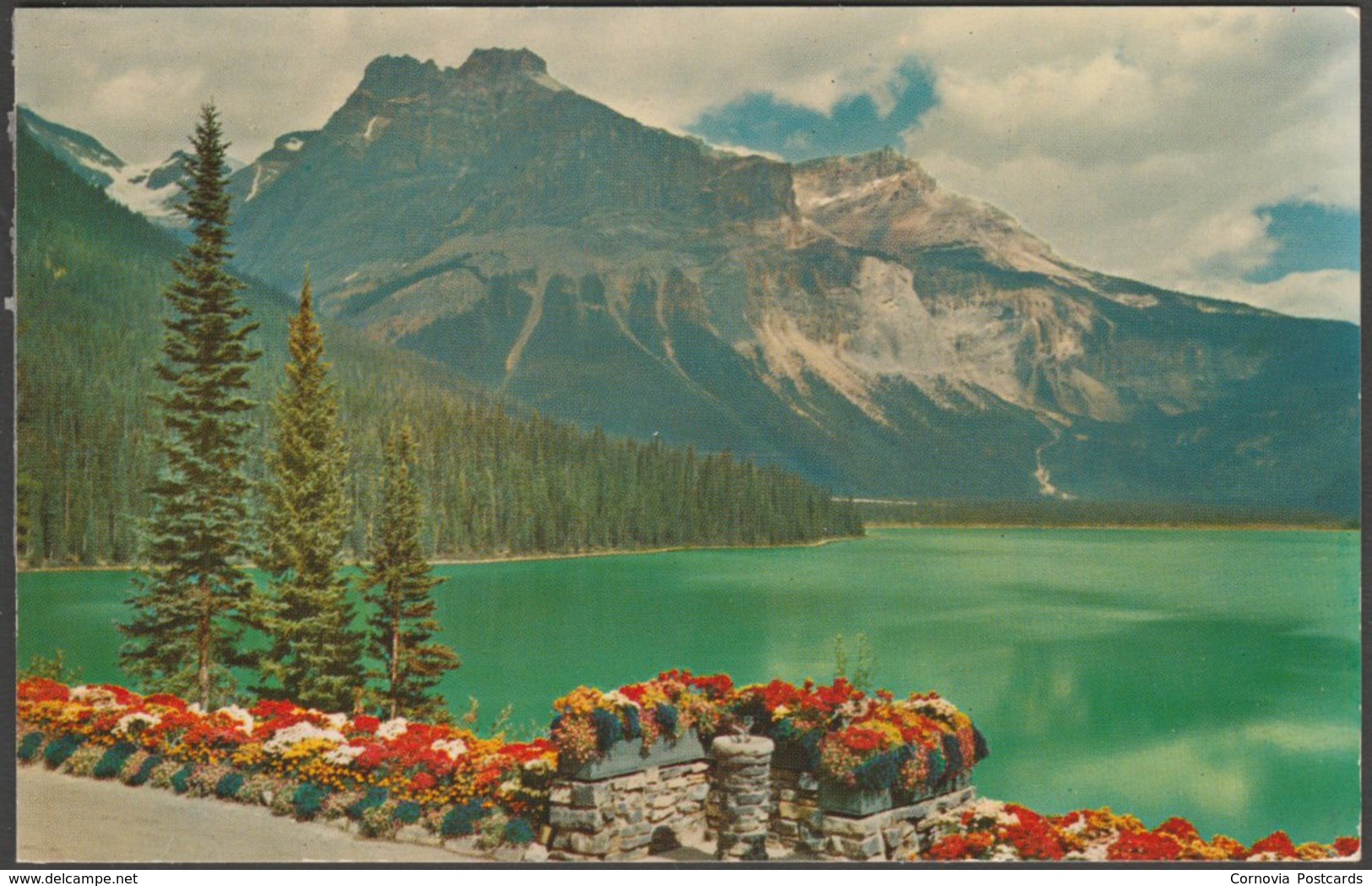 Emerald Lake And Mount Michael, British Columbia, C.1960 - The Coast Publishing Co Postcard - Other & Unclassified