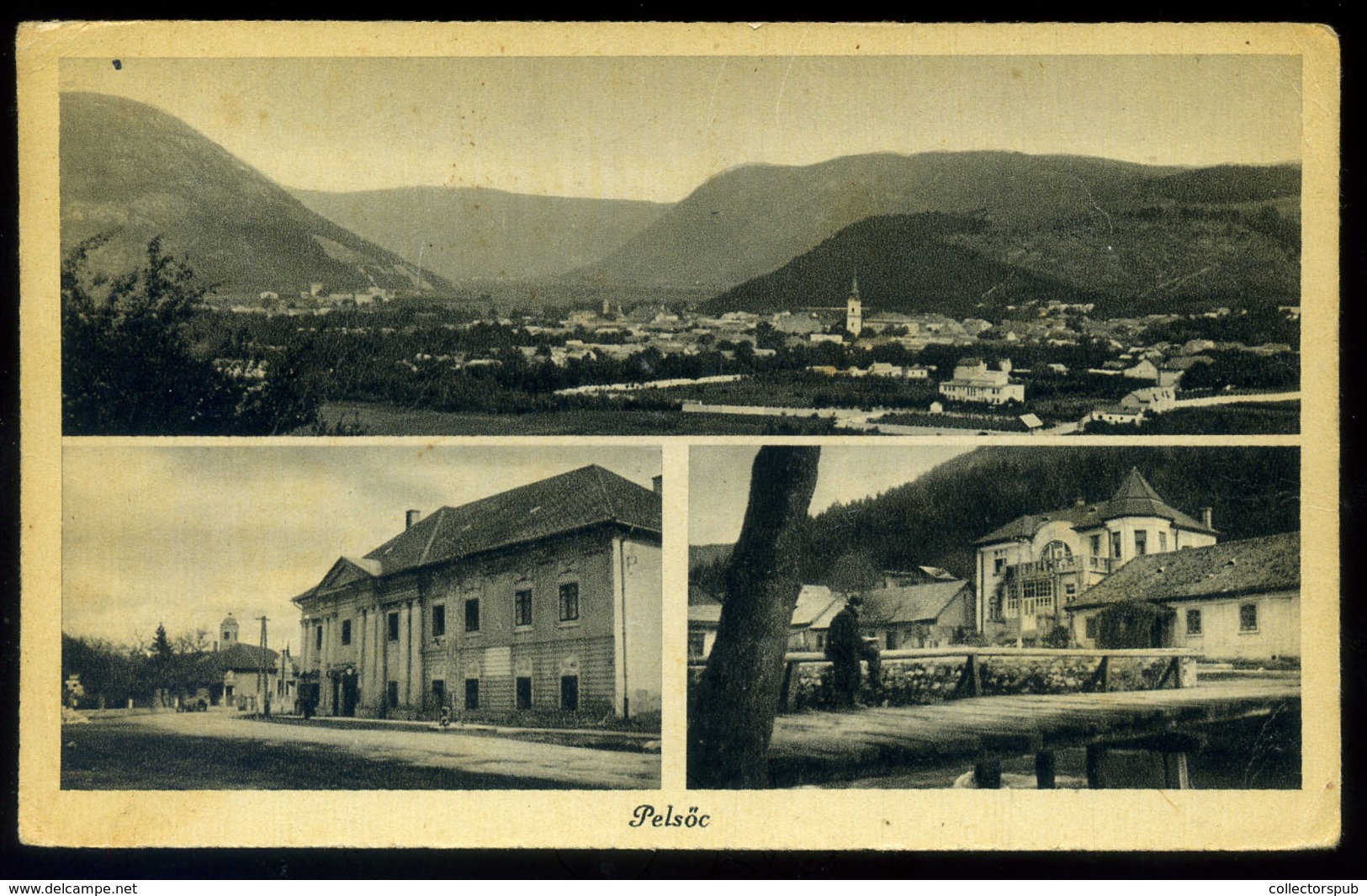 PELSŐC 1942. Régi Képeslap - Hongrie