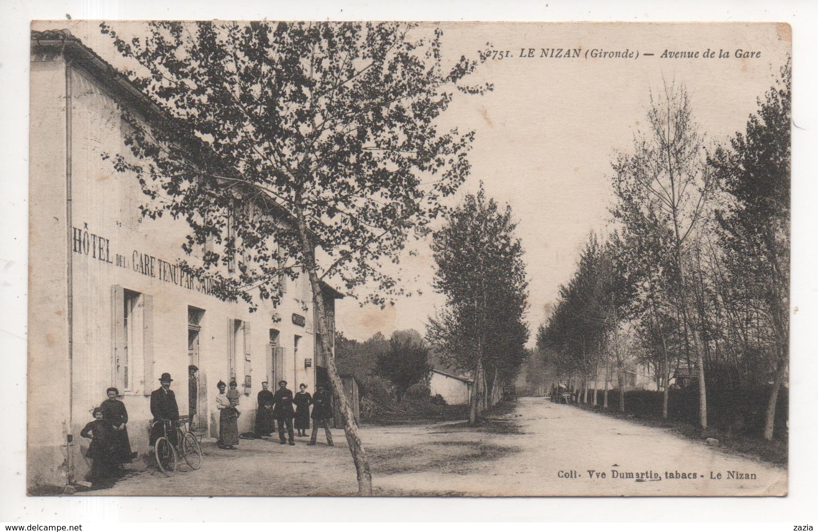 33.1140/ LE NIZAN - Avenue De La Gare - Autres & Non Classés