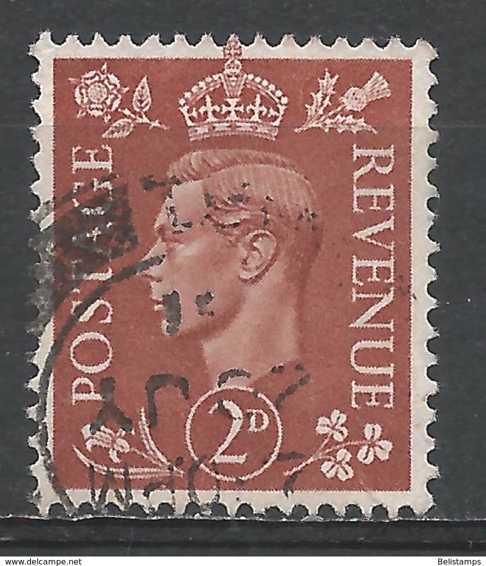 Great Britain 1951. Scott #283 (U) King George VI * - Usati