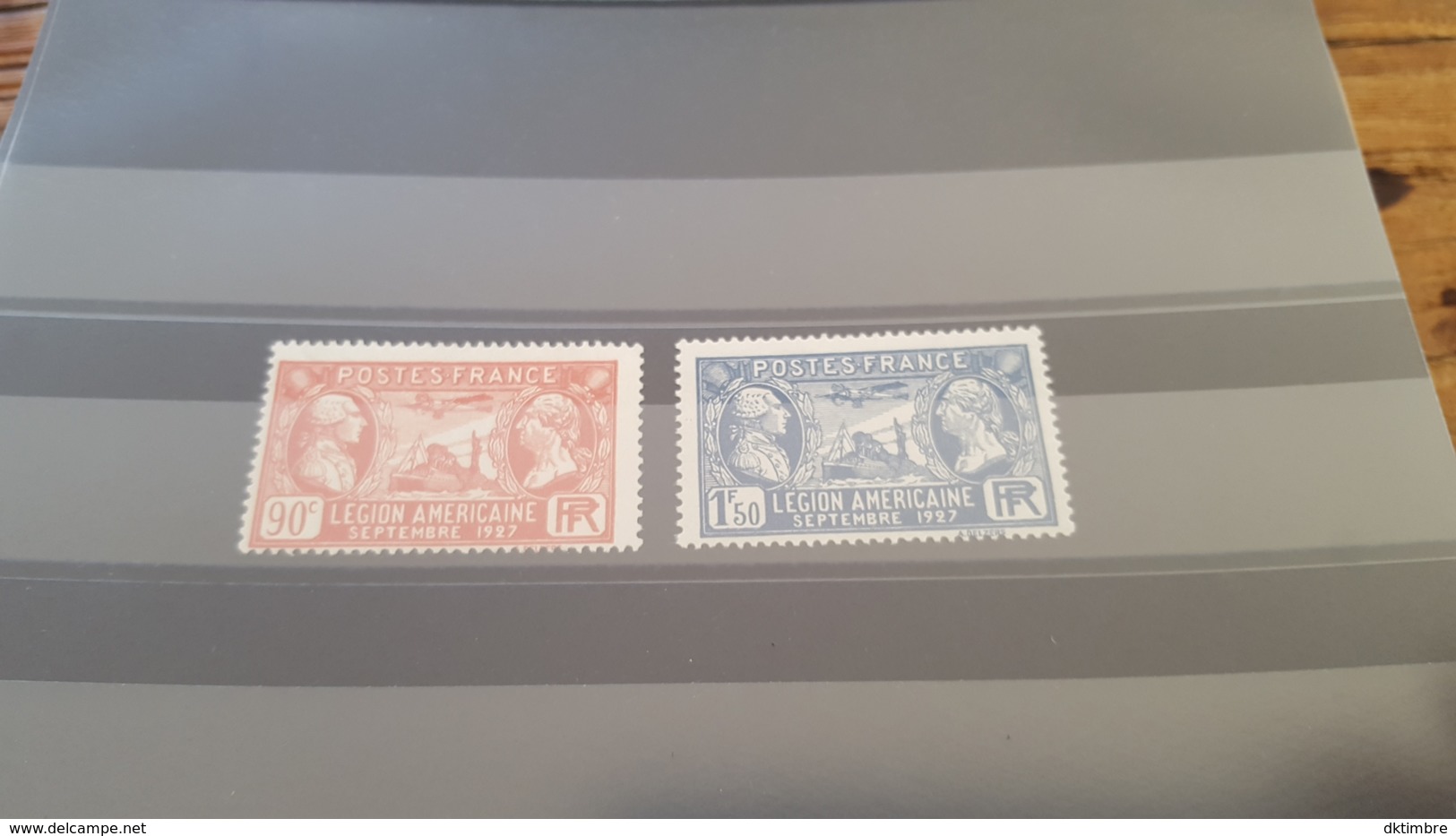 LOT 430877 TIMBRE DE FRANCE NEUF** N°244/245 LUXE - Neufs