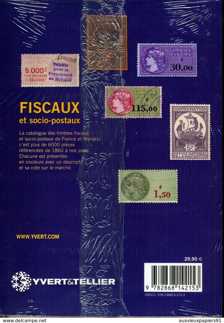 Timbres Fiscaux Et Socio-postaux France Et Monaco Sous Blister - Yvert Et Tellier - 2012 Neuf - Autres & Non Classés