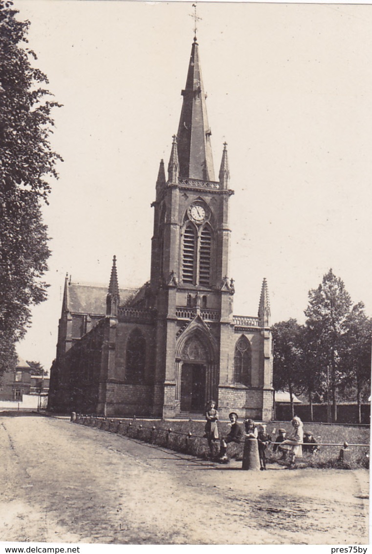 59 - ... Saint Saulve Kirche Photo Allemande - Autres & Non Classés