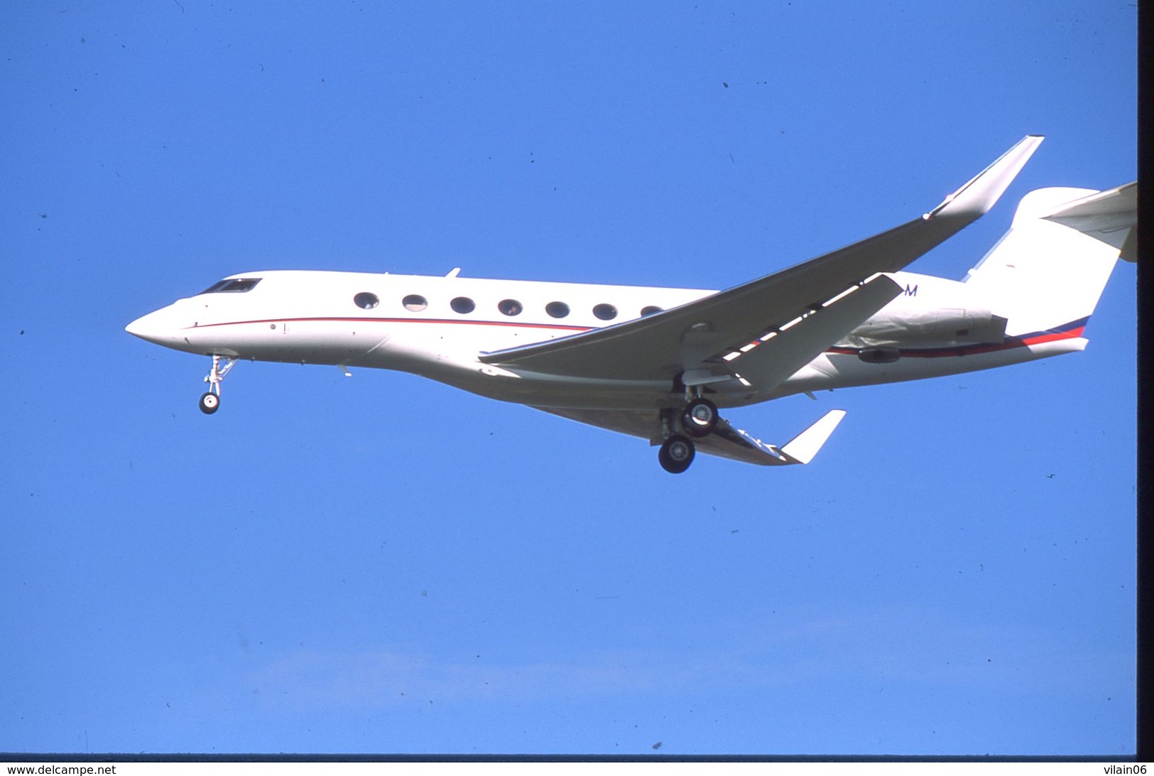 SLIDE / AVION / AIRCRAFT     ORIGINAL   GULFSTREAM V - Diapositives (slides)