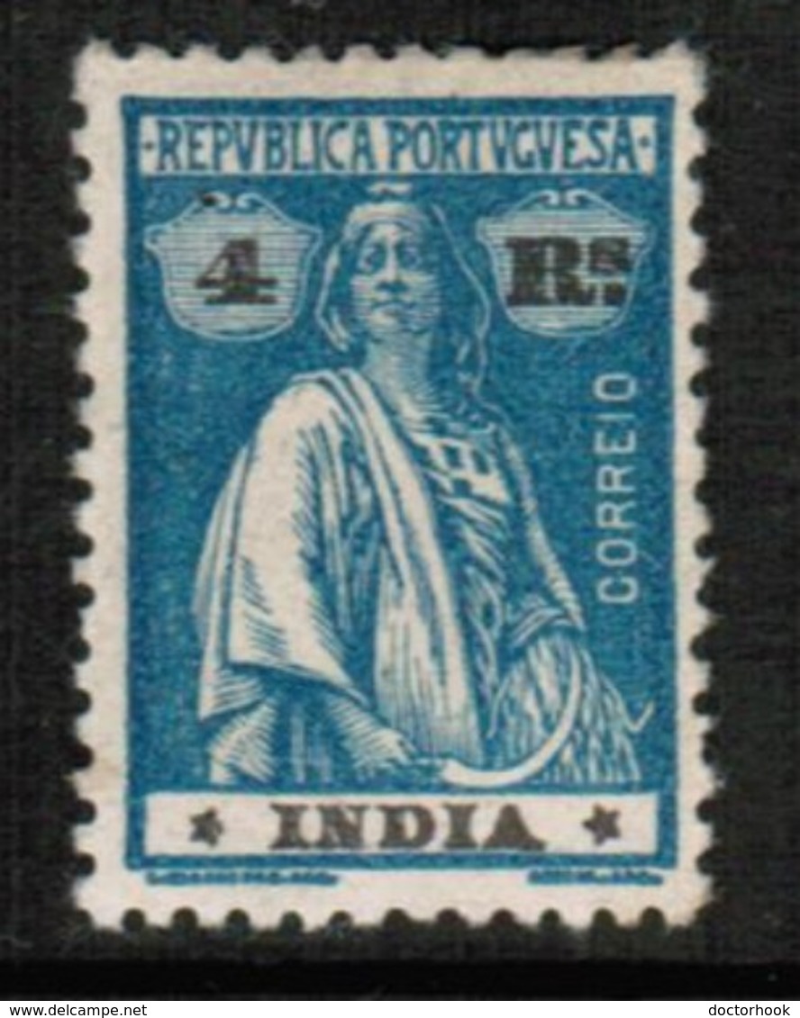 PORTUGESE INDIA  Scott # 401* VF MINT HINGED (Stamp Scan #436) - Portuguese India