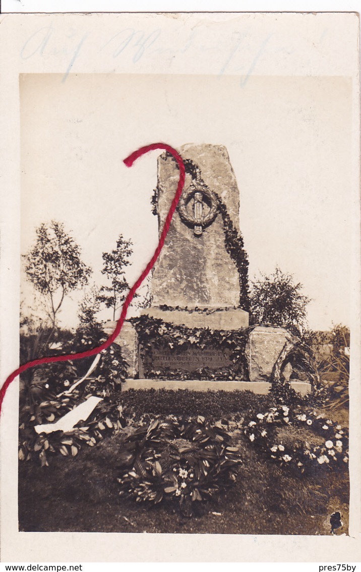 59 - ...Séclin Denkmal Am Friedhof Cimetière Carte Photo Allemande - Autres & Non Classés