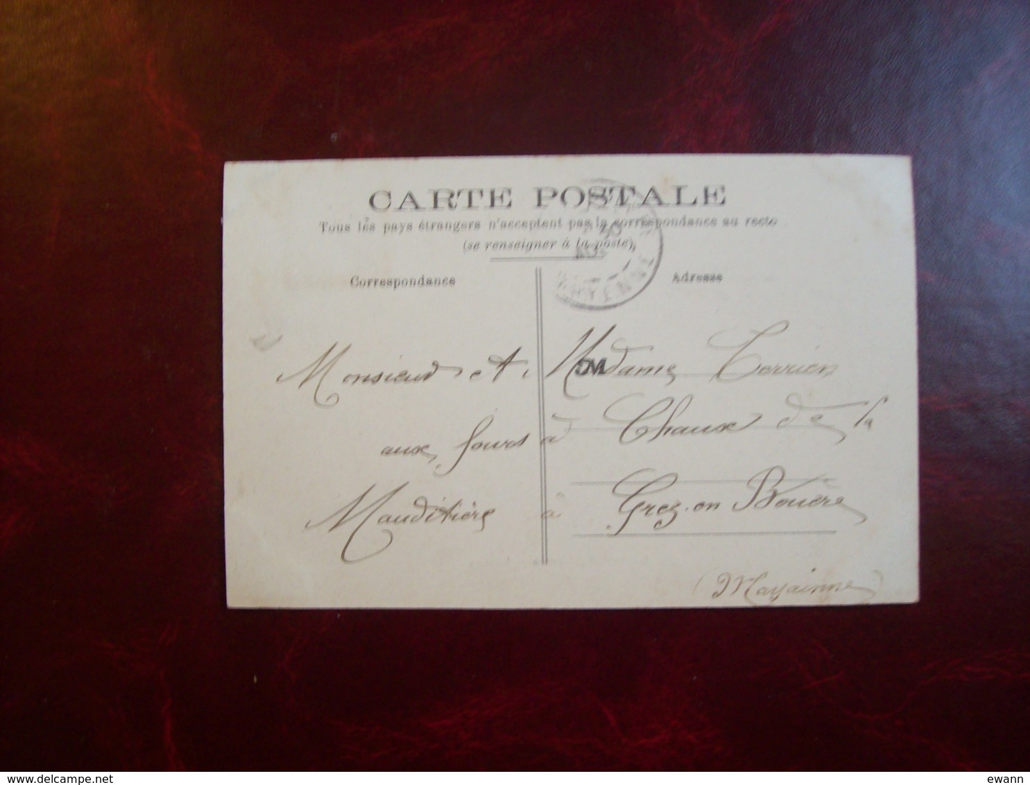 Carte Postale Ancienne De Louverné: La Gare - Louverne