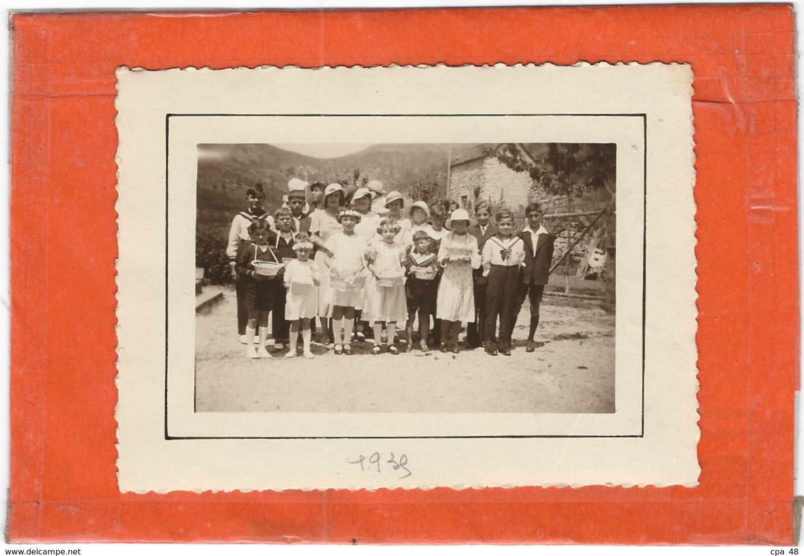 Lozere : Le Pont De Montvert, Fete De?...(1935) - Le Pont De Montvert