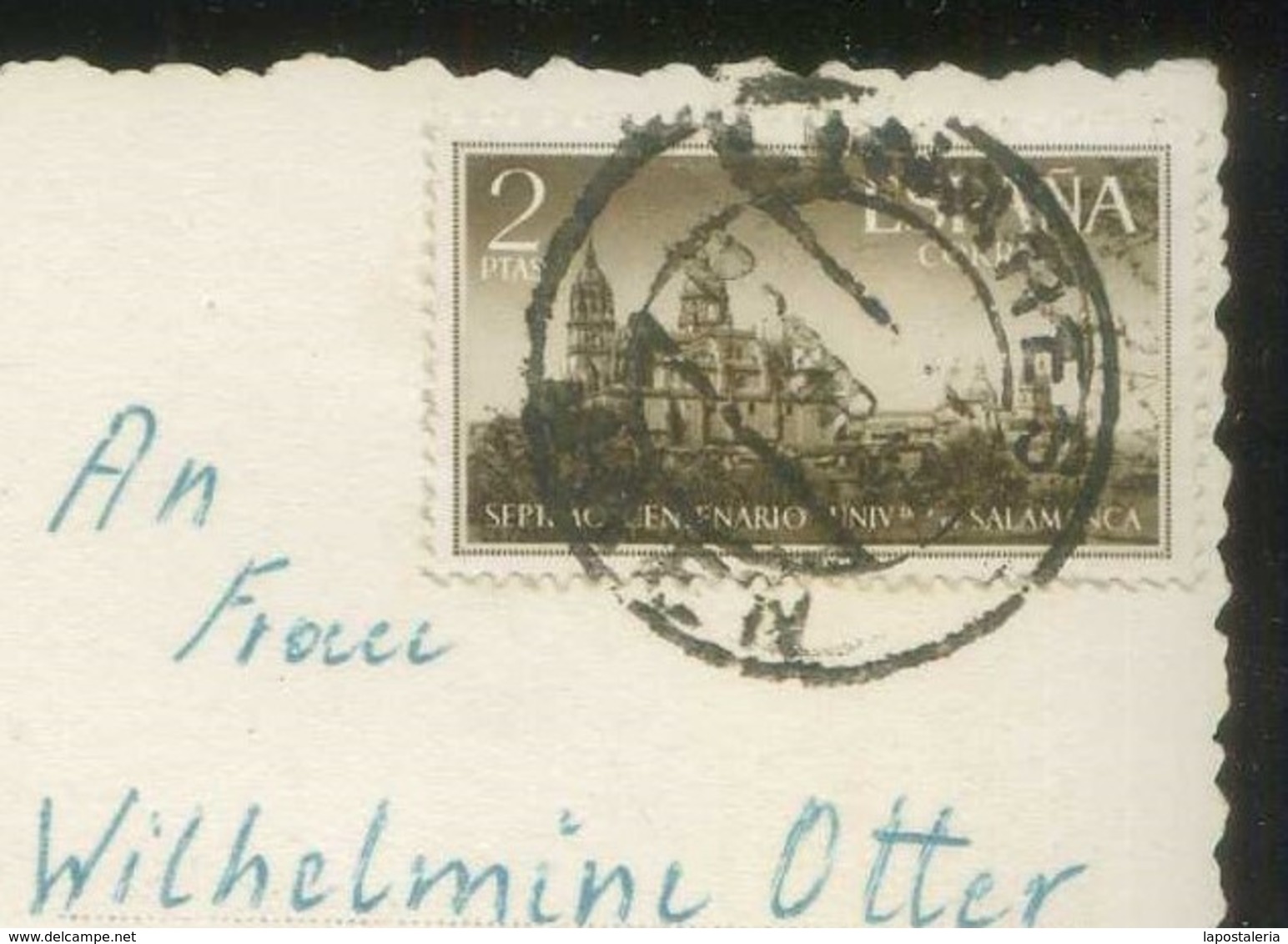 TP Circulada De Linares, Jaén A Austria. Fechador Linares 23 Abril 1954 Sobre Edifil Nº 1128. - Cartas & Documentos