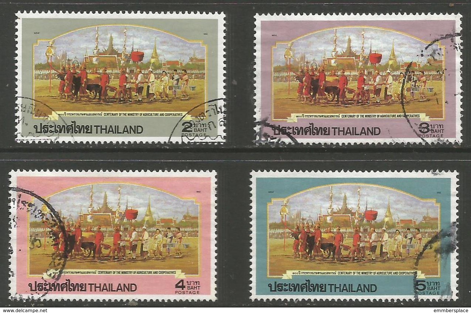 Thailand - 1992 Agriculture Used  Sc 1450-3 - Thaïlande