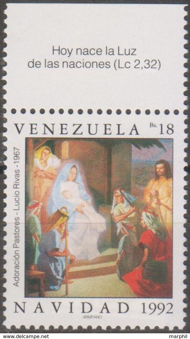 Venezuela 1992 MiN°2759 1v MNH - Venezuela