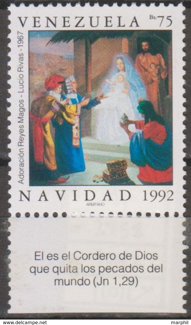 Venezuela 1992 MiN°2758  1v MNH - Venezuela