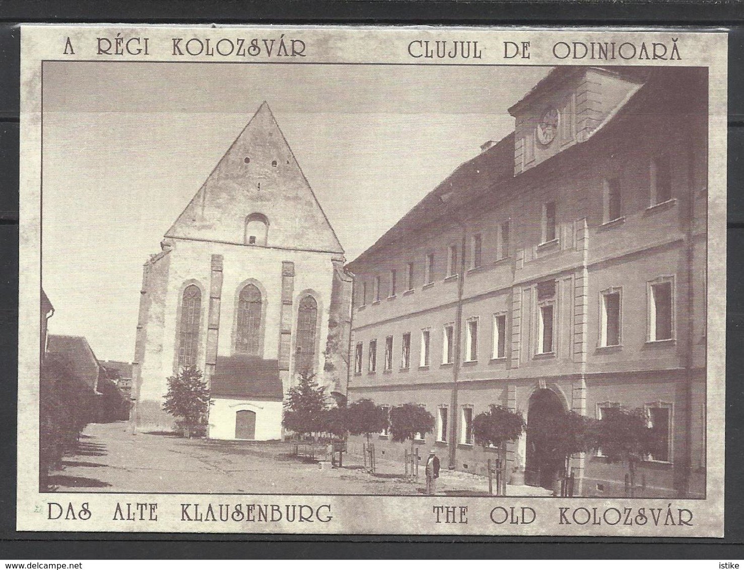 Romania, Cluj, Kolozsvar,  Central Reformed Church And College 1900,  Reprint. - Roumanie