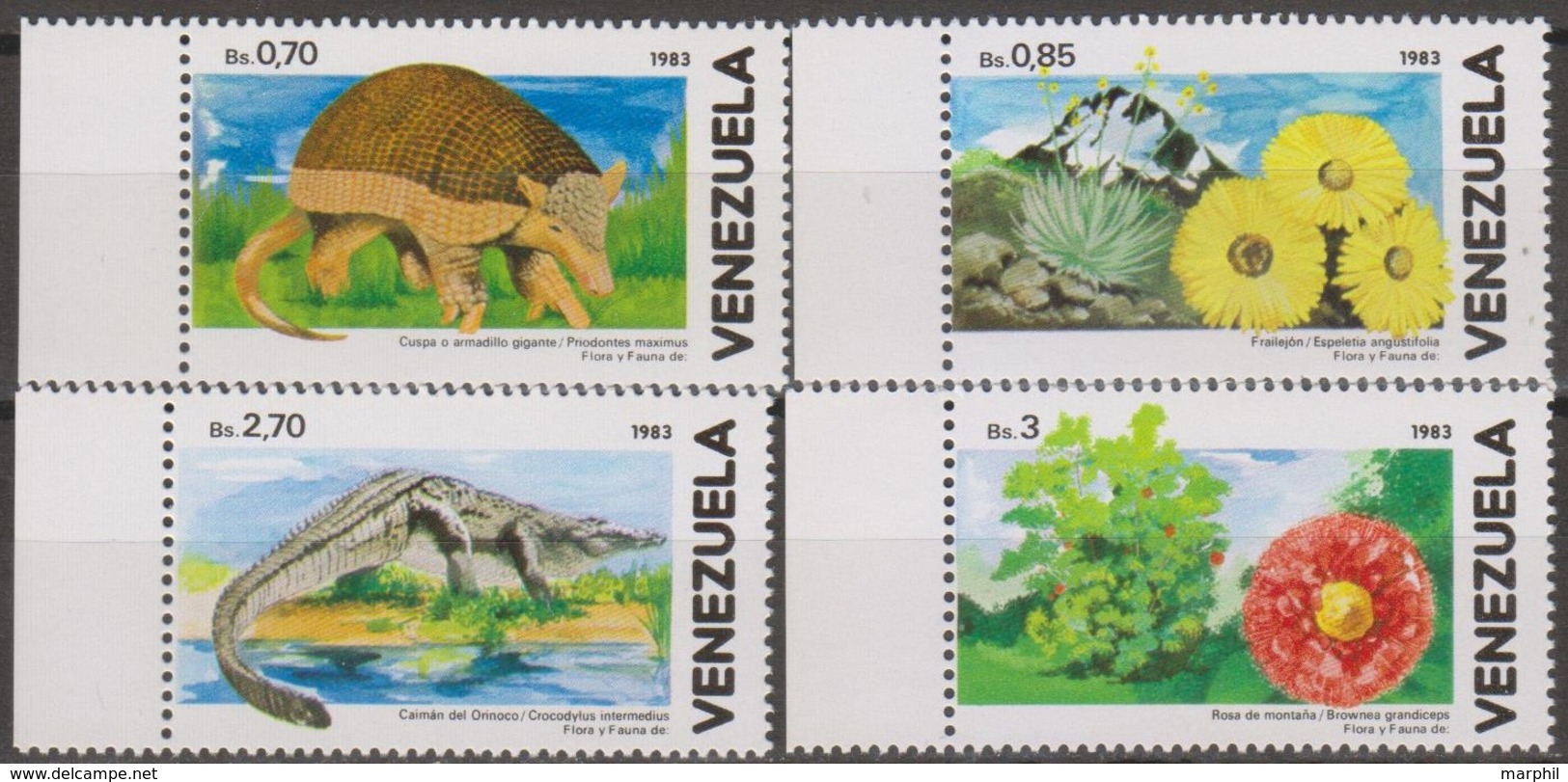 Venezuela 1982 MiN°2197 4v MNH - Venezuela