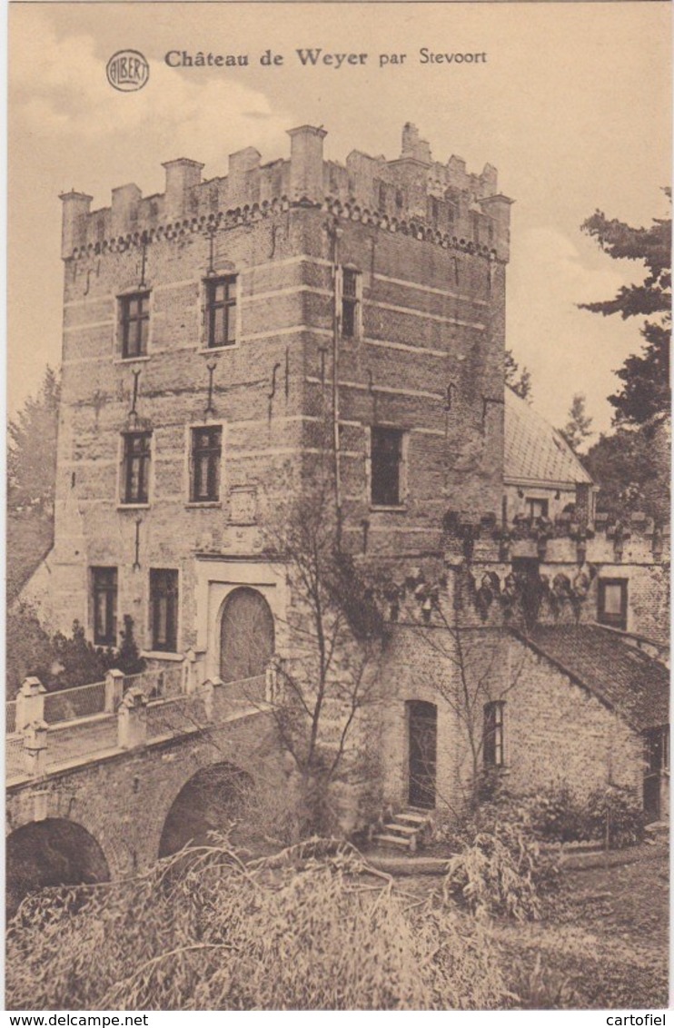 WEYER-WIJER-PAR-STEVOORT-KASTEEL-CHATEAU-PHOTOTYPIE-A.DOHMEN-NIET VERSTUURD-ZELDZAME KAART-ZIE DE  2 SCANS! ! - Nieuwerkerken