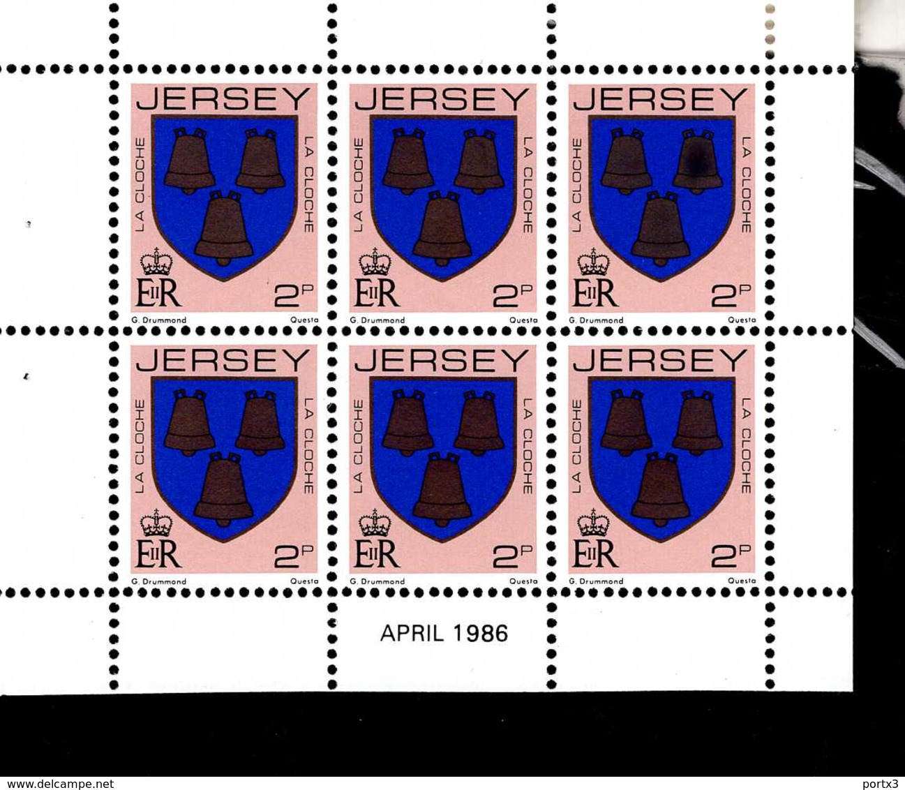 Jersey 243 - 249 KB Ex Wappen ** MNH Postfrisch Neuf - Jersey