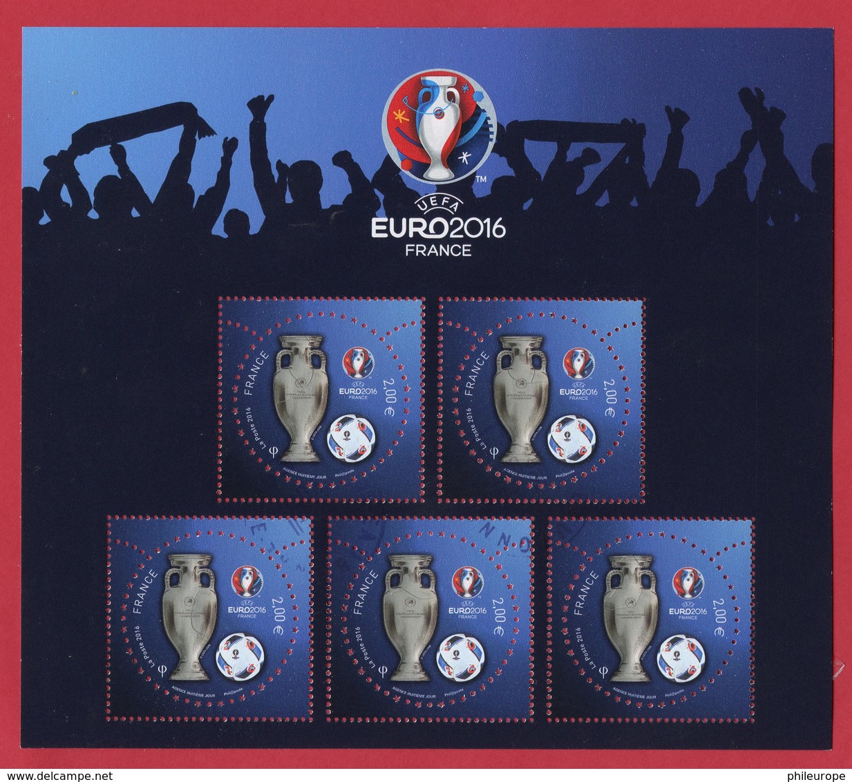 France 2016 Feuillet N 5050A (o) - Oblitérés