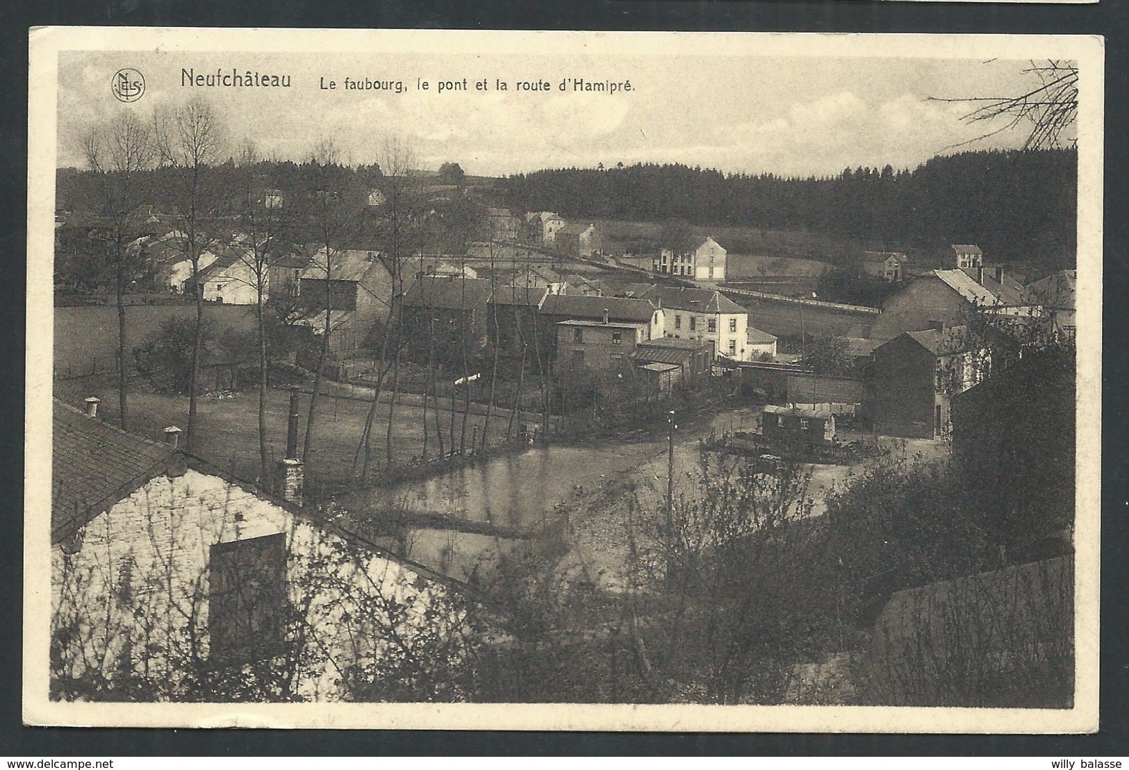 +++ CPA - NEUFCHATEAU - Le Faubourg ,le Pont Et La Route D'Hamipré - Nels  // - Neufchâteau