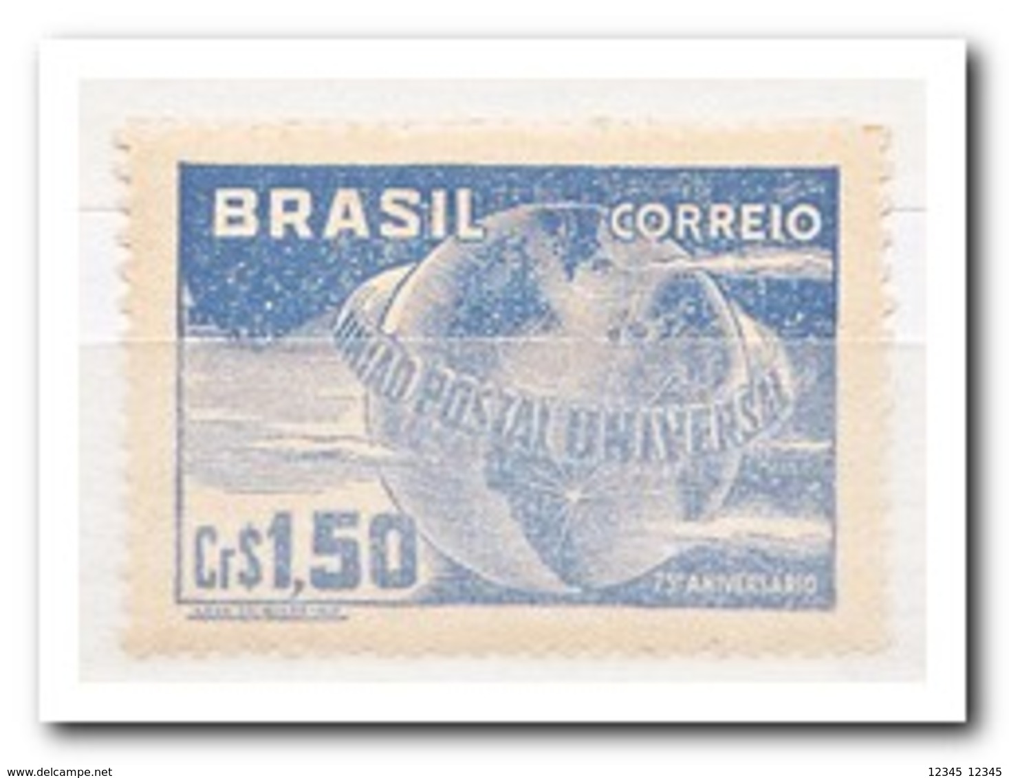 Brazilië 1949, Postfris MNH, 75 Years Universal Postal Union - Ongebruikt