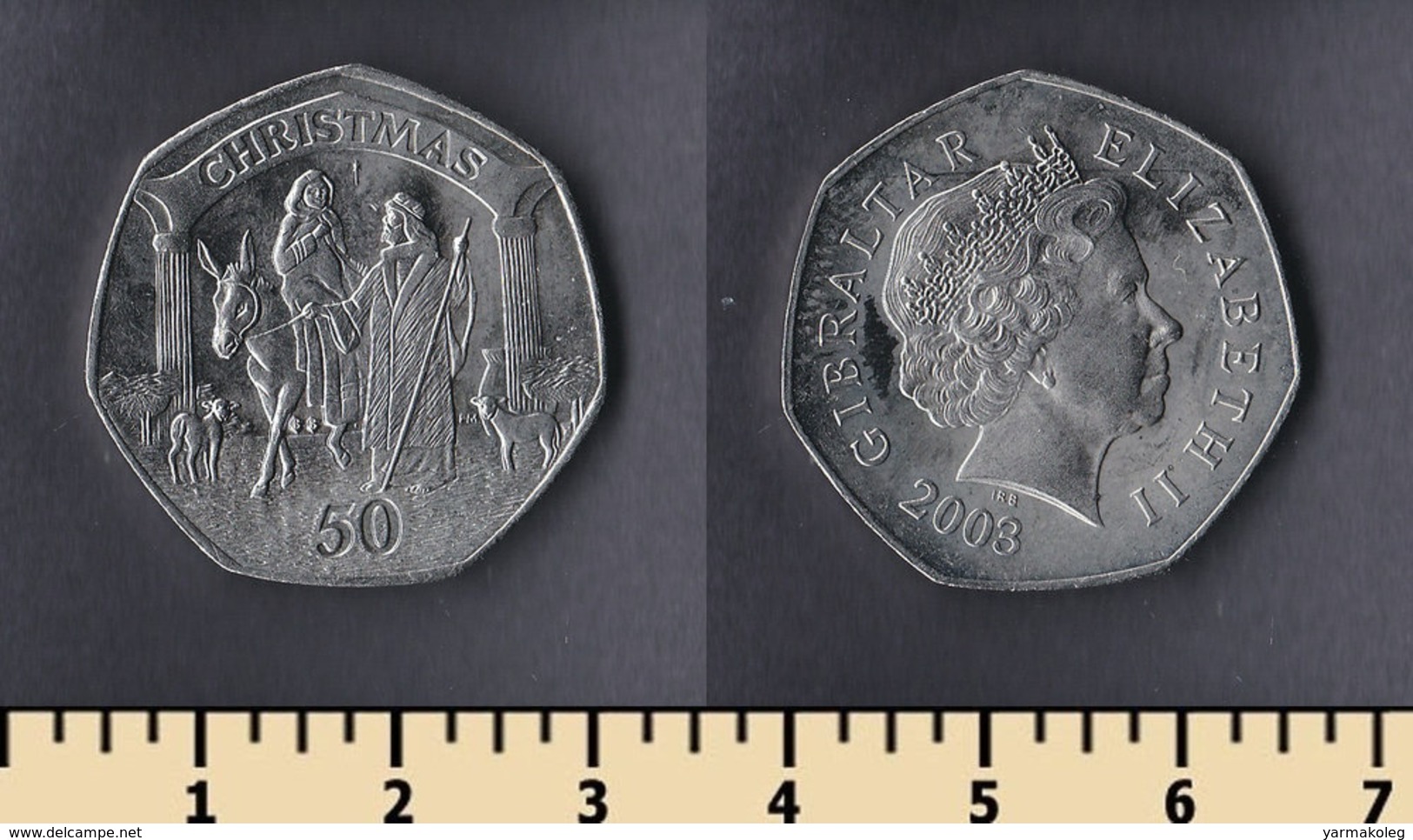 Gibraltar 50 Pence 2003 - Gibraltar