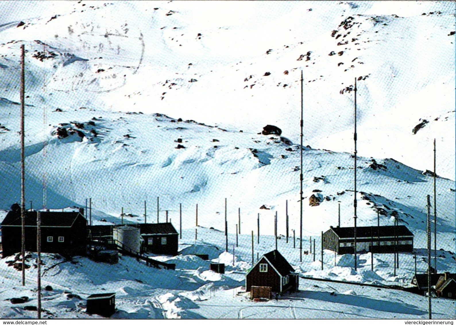 ! Moderne Ansichtskarte Aus Grönland, Ammassalik, 1987, Greenland, Sender, Funk - Groenland