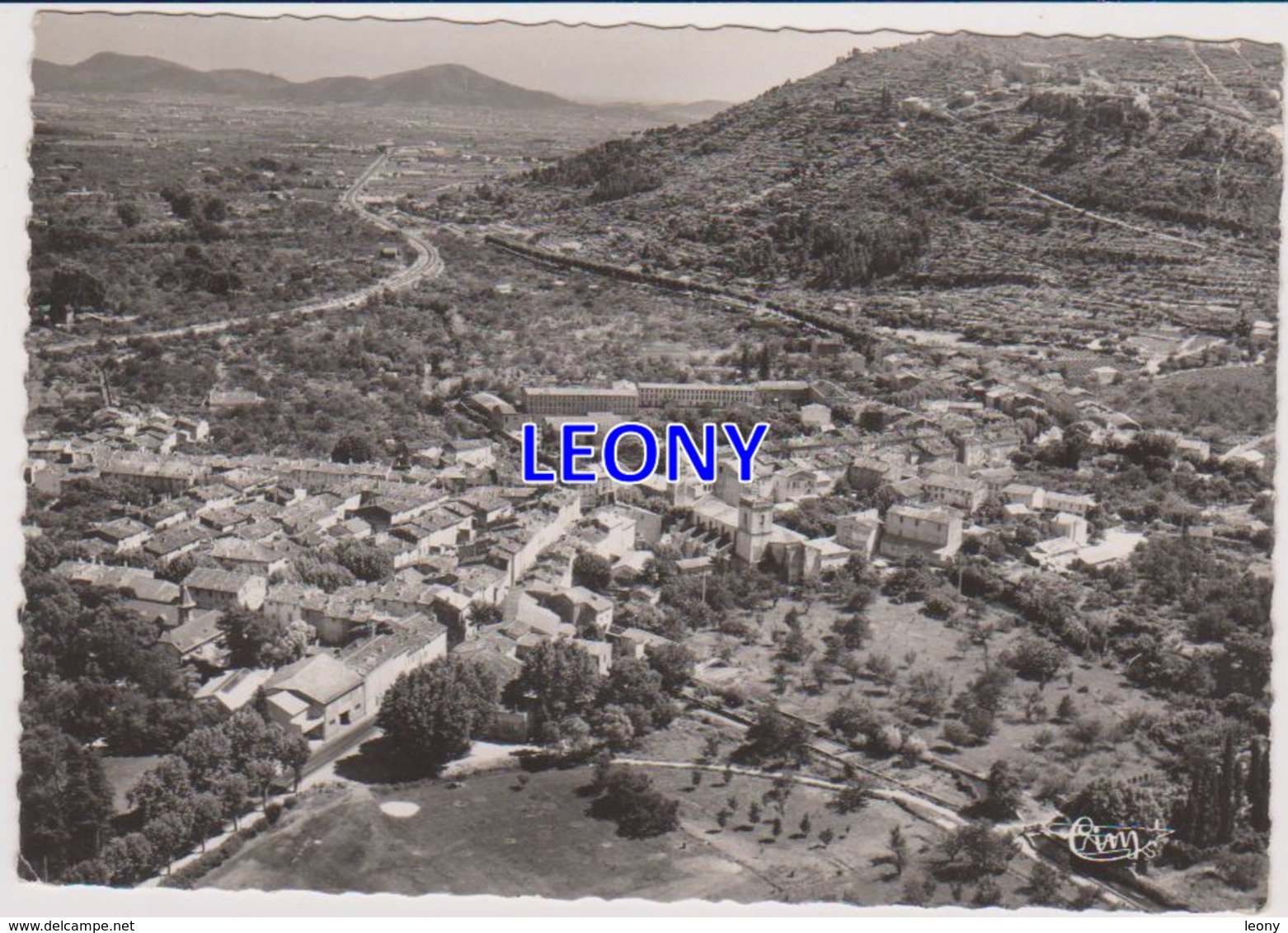 CPSM 10X15 De SOLLIES-PONT   (83) - VUE PANORAMIQUE ANCIENNE N° 1 -1957 - Sollies Pont