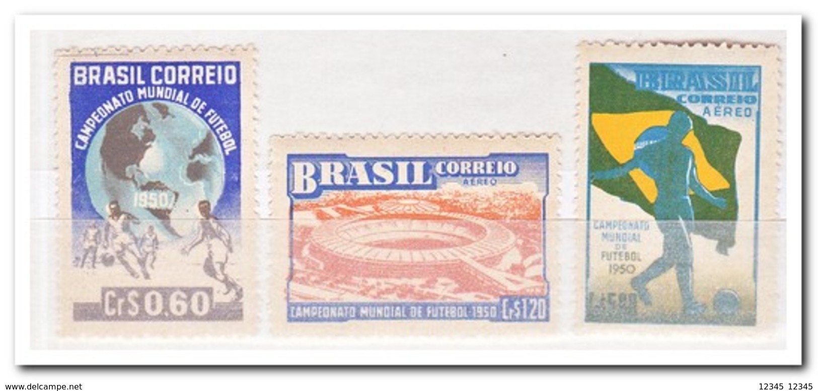 Brazilië 1950, Postfris MNH, Football World Cup - Ongebruikt